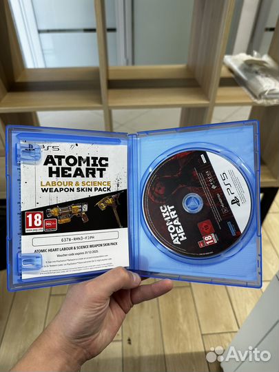 Atomic Heart ps5 диск