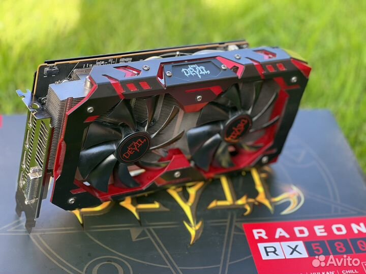 Radeon RX 580 8gb PowerColor RedDevil golden