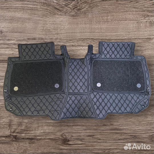 Ковры экокожа черные PVC BMW X6 F16 2014-2019