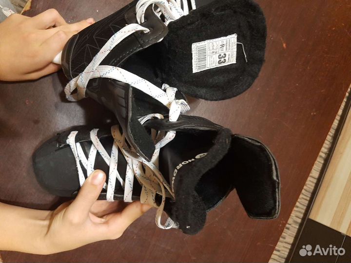 Коньки хоккейные детские