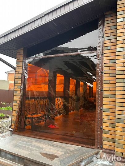 Мягкие окна для беседки