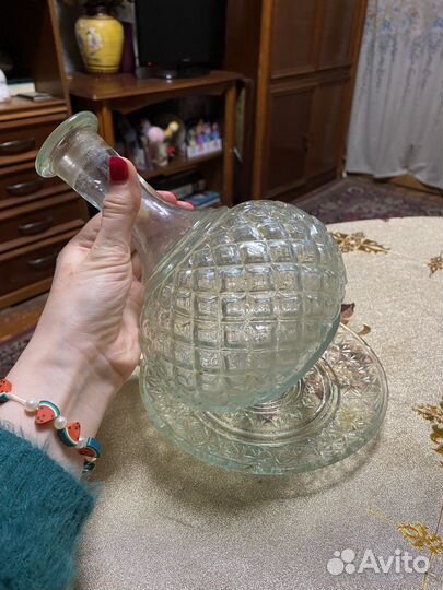 Графин стекло СССР 1950 года