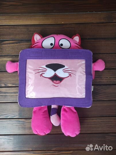 Чехол игрушка на планшет кот
