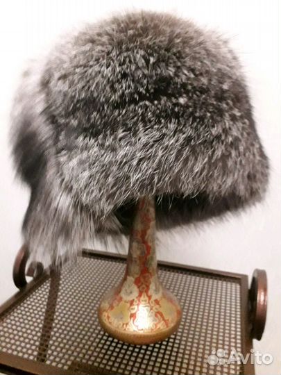 Шапка чернобурка женская