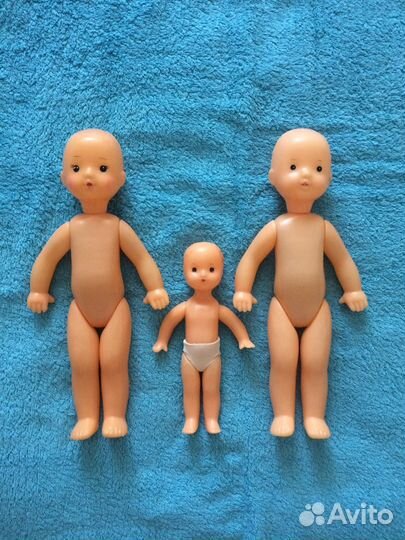 Игрушки СССР, куклы, пупсы, мебель, посуда