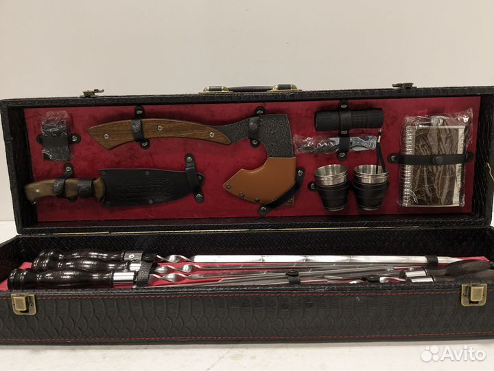 Подарочный набор для мужчины с шампурами