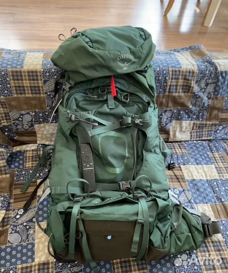 Рюкзак туристический Osprey Aether 70 Plus green
