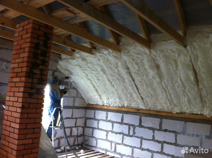 Утепление пенополиуретаном