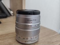 Объектив 7 artisans 55mm F1.4 отличный портретник