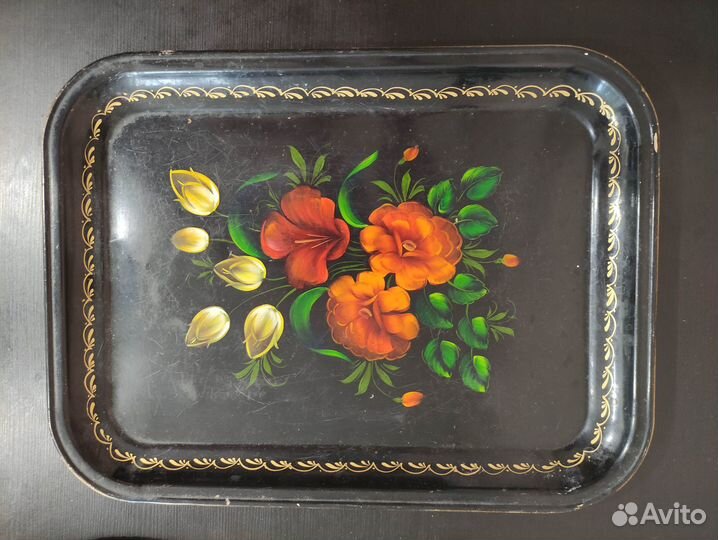 Поднос жостово СССР