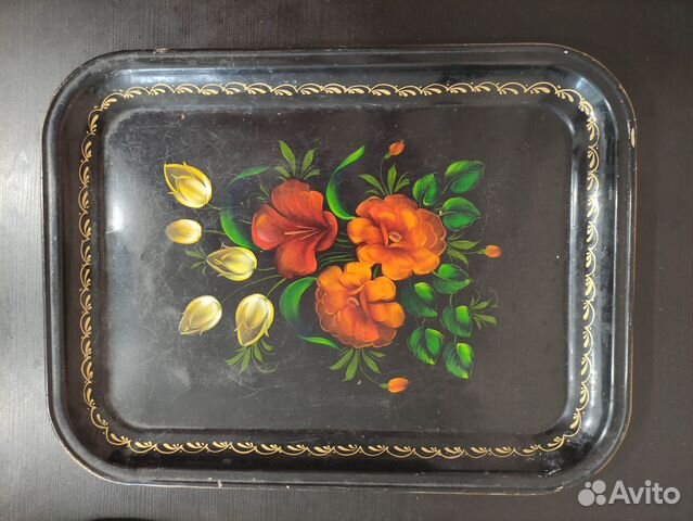 Поднос жостово СССР