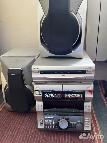 Музыкальный центр Sony GRX 8