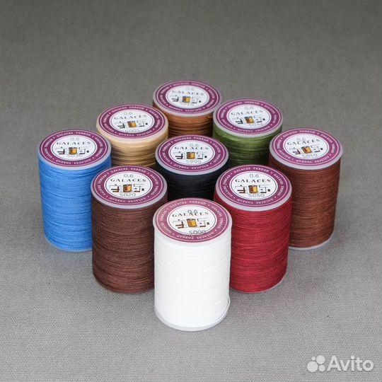 Нитки Galaces плетеные 0.6mm (S000)