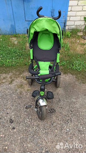 Велосипед коляска с ручкой