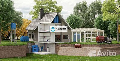 Бочка пластиковая 5000 л для жидкостей (вертикальн