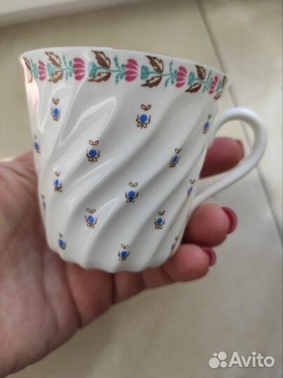 Кофейная пара лфз Голубые ягодки