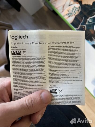 Игровая мышь logitech g102