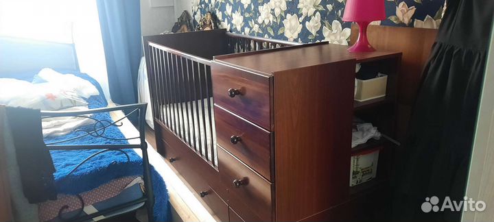 Кроватка трансформер для новорожденных