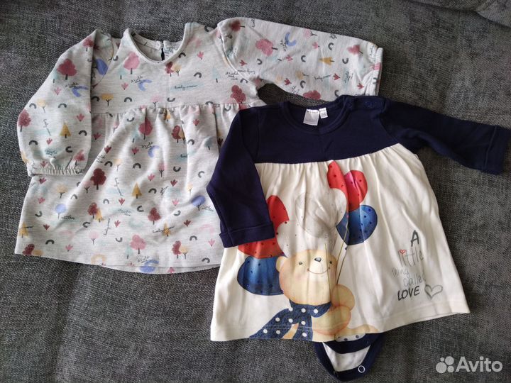 Пакет вещей для девочки 74