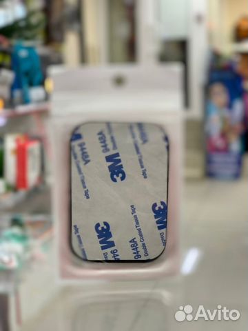 Металлическая самоклеющаяся пластина 65х45