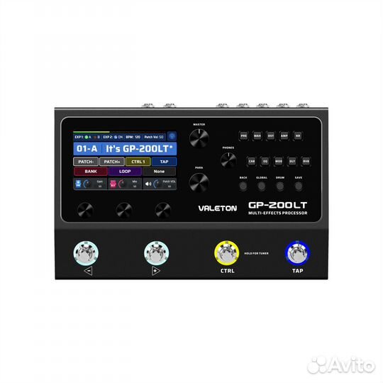 Valeton GP-200LT гитарный процессор эффектов