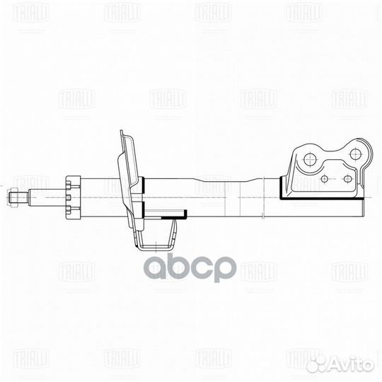 Амортизатор для а/м Mercedes B (W245) (05) (ст