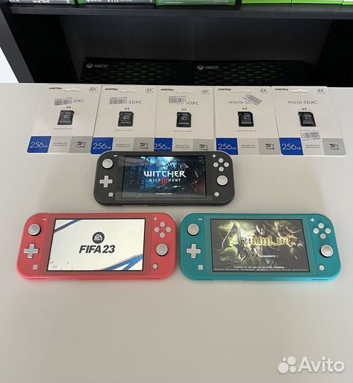 Nintendo switch lite чип прошитый
