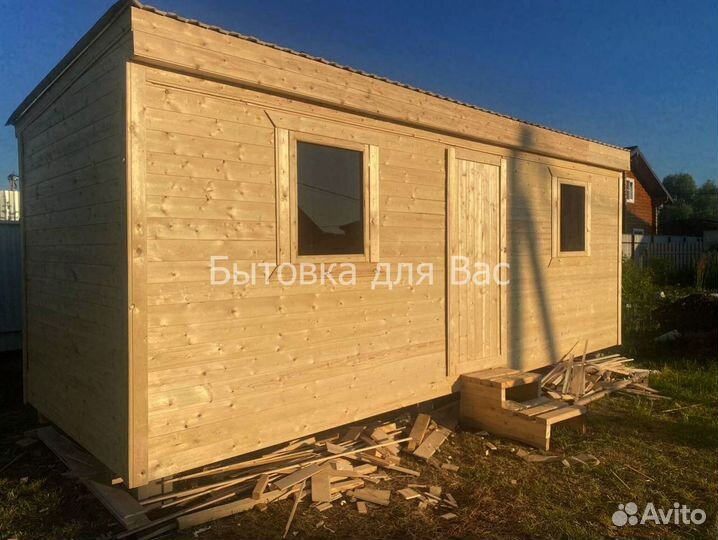 Бытовка с электрикой