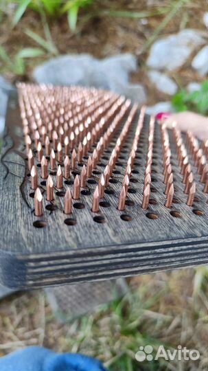 Доска садху с медными гвоздями для начинающих