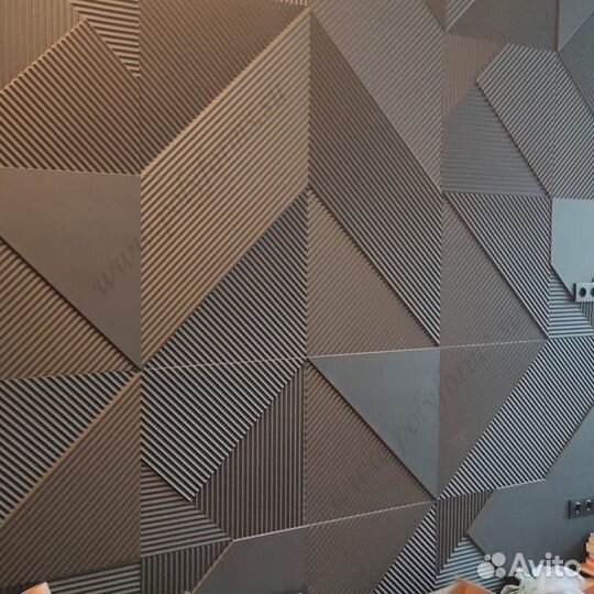 3D гипсовые панели 600 x 600