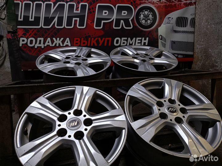 Диски R16 5*114.3 orig Lifan 6,5J et45 цо60,1