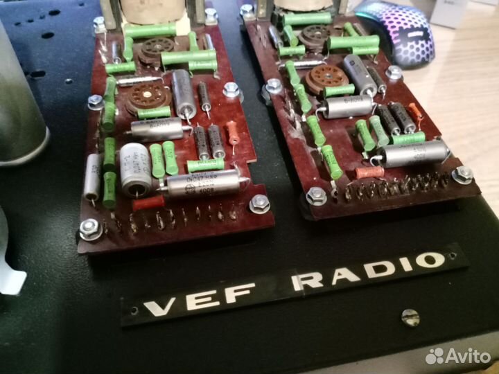 Ламповый усилитель VEF radio