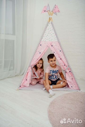 Вигвам детский домик звезда