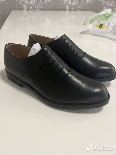 Мужские кожаные туфли 43 размер
