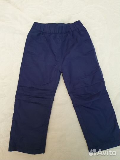 Утепленные брюки для девочки 98