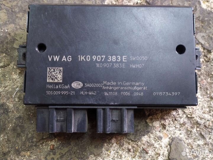 Продам блок согласование прицепа VW 5Q0907383