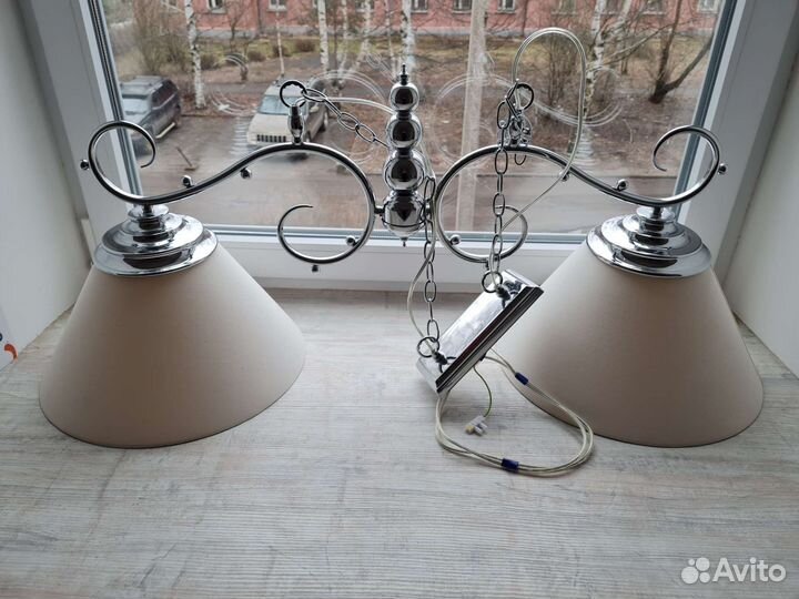 Люстра потолочная бу