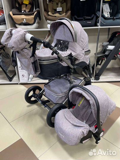 Новая коляска трансфомер 2в1 и 3в1 Luxmom 555