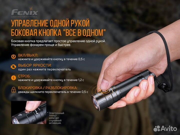 Фонарь Fenix E28R Luminus SST40 UCompact
