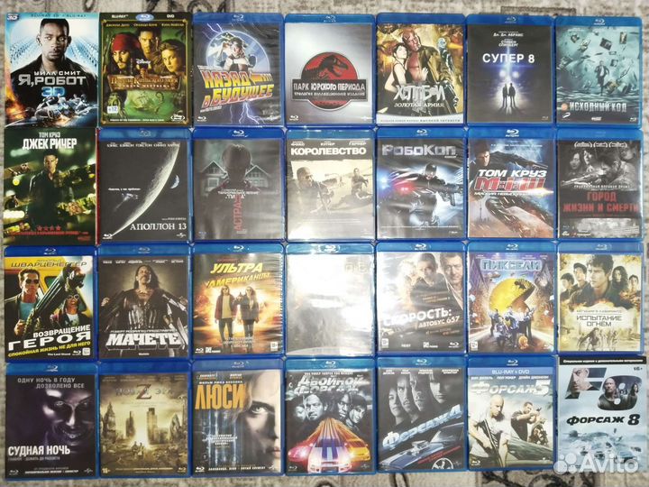 Коллекция боевиков и фантастики (Blu-ray)