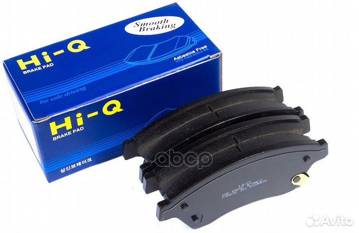 Колодки тормозные hyun/KIA solaris/RIO 10- пере