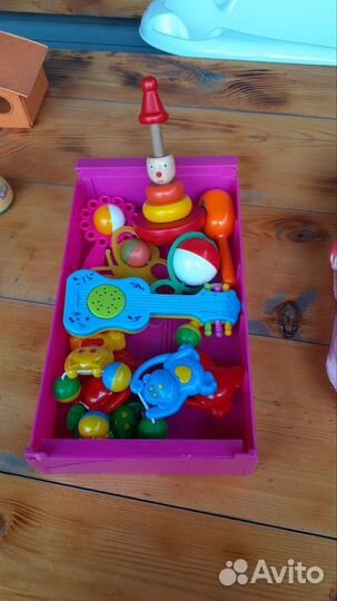 Пакет игрушек и погремушек