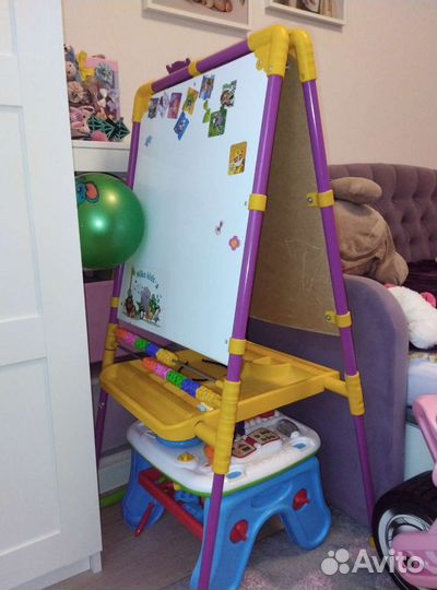 Мольберт детский двухсторонний