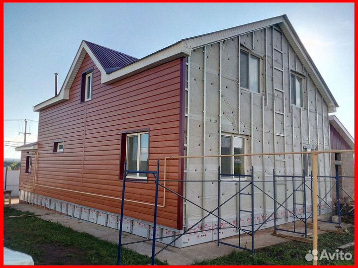 Сайдинг металлический. Металлосайдинг