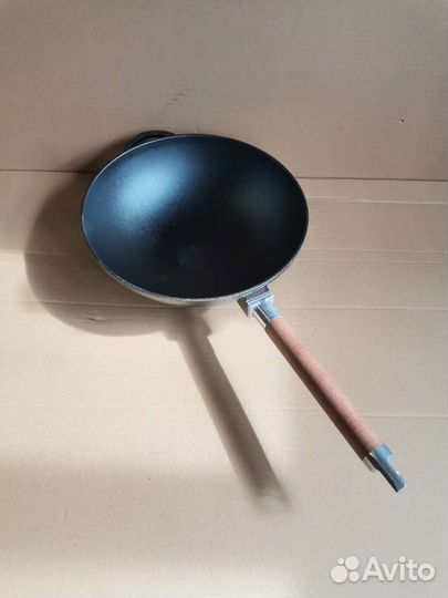 Сковорода чугунная Вок 24 см 26 см