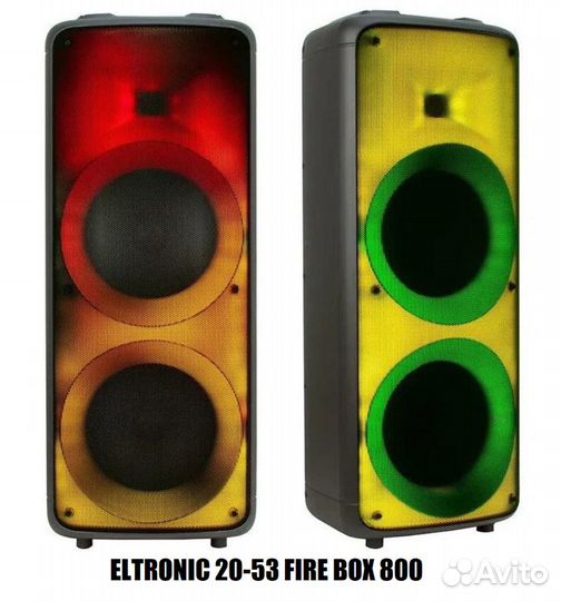 Профессиональные акустические колонки Eltronic