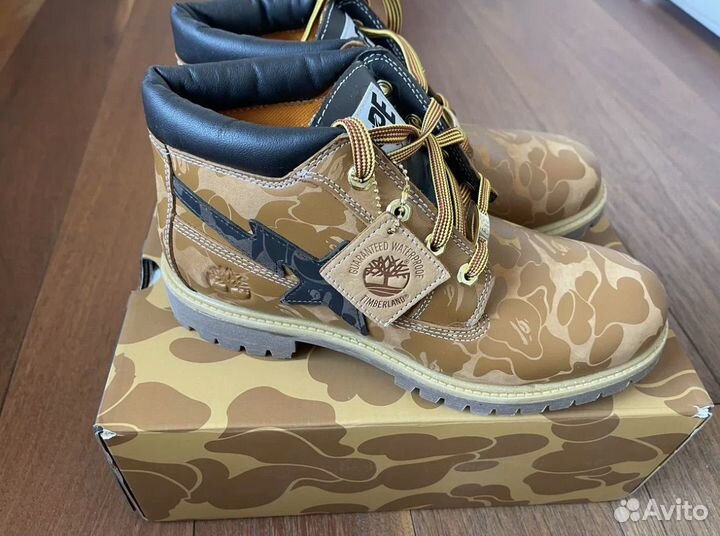 Ботинки timberland & bape