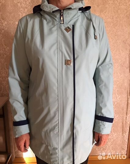 Куртка плащ демисезонная 50-52