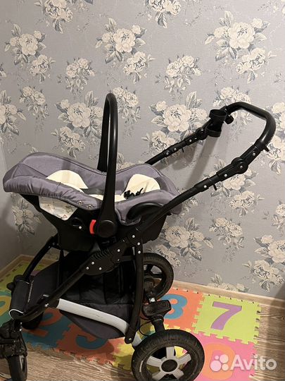 Коляска 3 в 1 camarelo