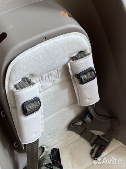 Велокресло baby seat Polisport Guppy Maxi brown/cr